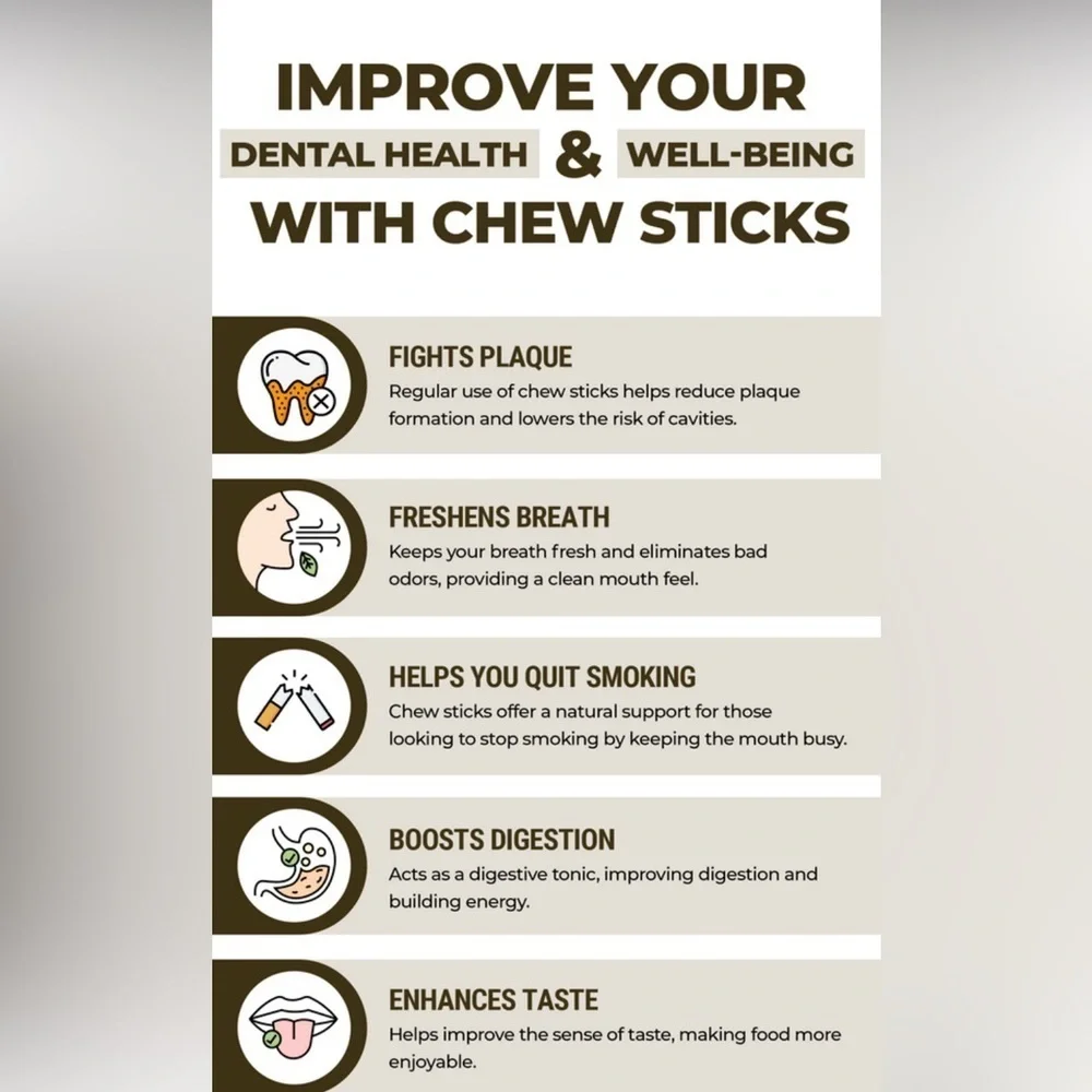 Chew Sticks Multi Set Strawberry, Natural Peppermint, Grape Cherry & Vanilla